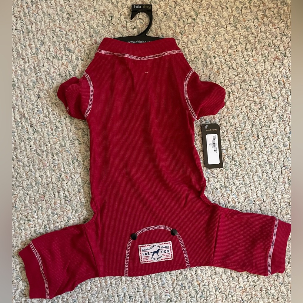 NEW! Fab Dog Thermal Pajamas for Small Dog